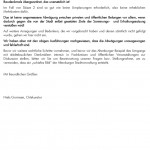 Stellungnahme zum Abwägungsergebnis 18-07-2011