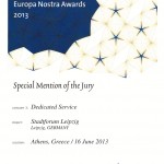 Urkunde Europa Nostra